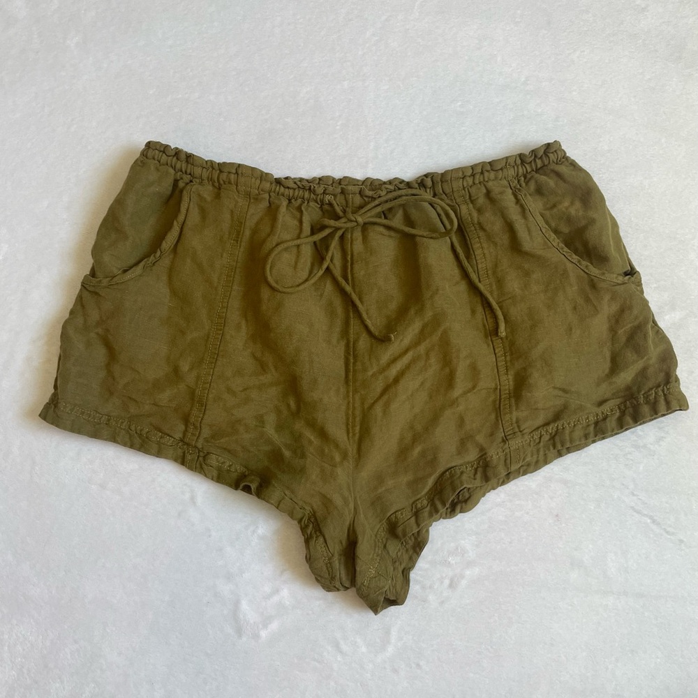 Olive Green Free People Shorts